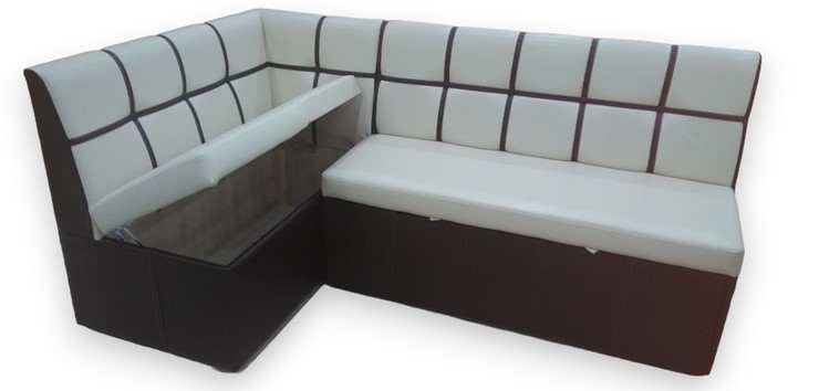 Кухонный угловой диван Квадро 5 со спальным местом в Березниках - изображение 3