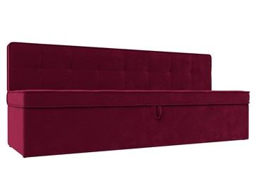 Кухонный диван Техас, Бордовый (микровельвет) в Перми - предосмотр