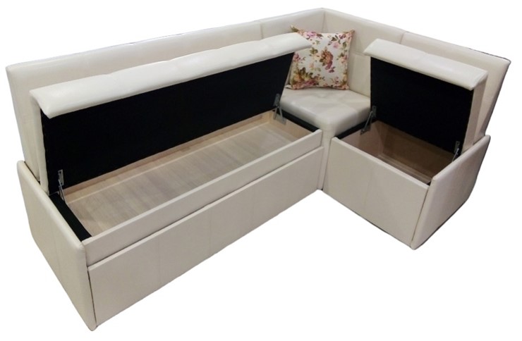 Кухонный угловой диван Модерн 8 со спальным местом и двумя коробами в Перми - изображение 2
