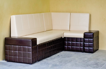 Кухонный диван Лофт 7 со спальным местом в Перми - предосмотр