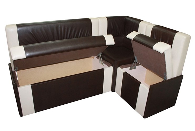 Кухонный угловой диван Квадро 4 мини с коробом в Перми - изображение 2