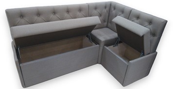 Угловой кухонный диван Квадро 7 мини с коробом в Перми - предосмотр 2