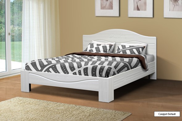 Кровать 1.5-спальная Ева-10 2000х1400 в Перми - изображение