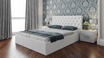 Кровать в спальню Скарлет (Белая) в Соликамске