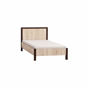 Спальная кровать Bauhaus 5 + 5.1  Основание с гибкими ламелями 900, Металл, Дуб Сонома в Кунгуре