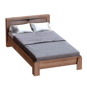 Кровать с подъемным механизмом Соренто 1400, Дуб стирлинг в Перми - предосмотр