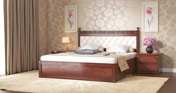 Кровать спальная СВ-Стиль Ричард 160*200 с основанием в Перми