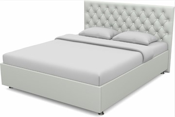 Кровать с механизмом 1.5-спальная Флоренция-А 1400 (Nitro White) в Перми