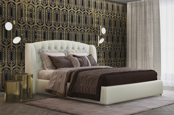 Кровать двуспальная Сильва Модерн 160х200 (с основание) в Перми - изображение