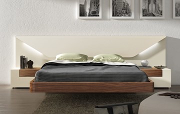 Кровать в спальню Elena с подсветкой (180x200) в Кунгуре - предосмотр 2