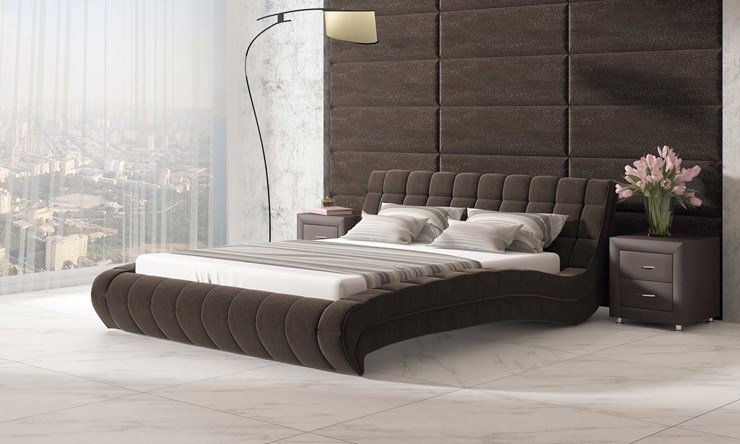 Кровать двуспальная Milano 180х200 с основанием в Перми - изображение 2