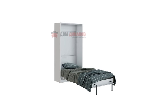 Кровать-шкаф Велена 1, 800х2000, цвет белый в Перми - изображение