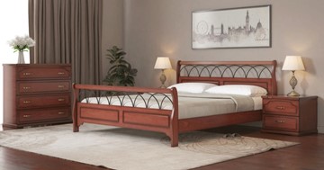 Кровать 2-спальная СВ-Стиль Роял 160*200 с основанием в Соликамске
