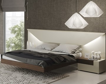 Кровать в спальню Elena с подсветкой (180x200) в Перми - предосмотр