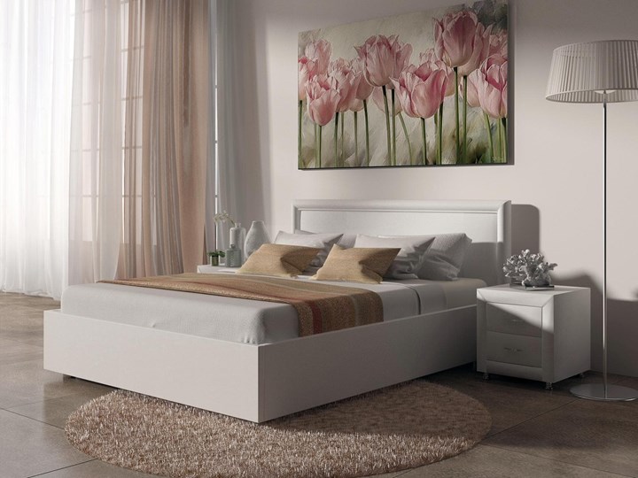 Спальная кровать Bergamo 180х200 с основанием в Перми - изображение 1