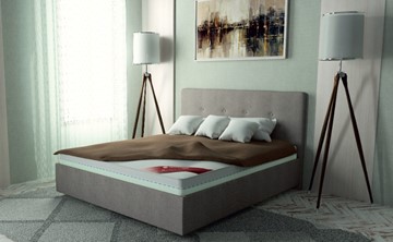 Двуспальная кровать с механизмом Флоренция 160х200 (с коробом) в Перми
