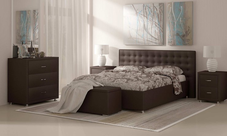 Полуторная кровать Siena 140х190 с основанием в Перми - изображение 1