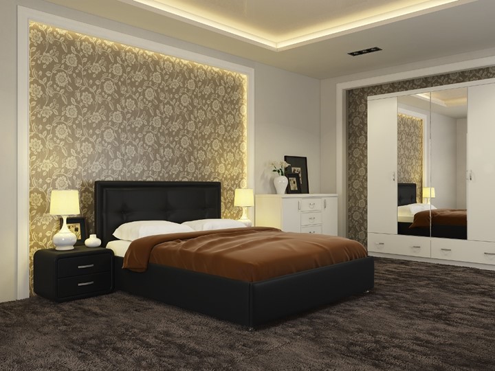 Кровать спальная Adele размер 160*200 с основанием в Перми - изображение 3
