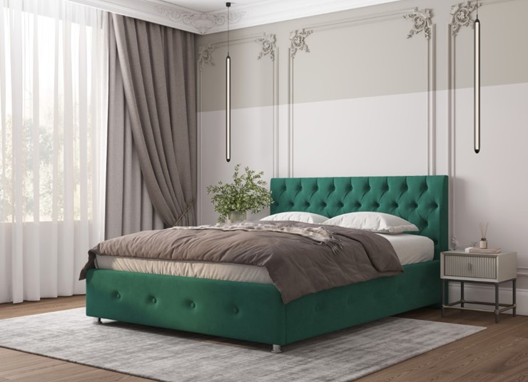 Спальная кровать Афины 160х200 с подъемным механизмом в Перми - изображение 4