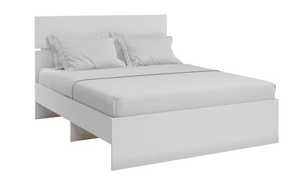 Кровать Агата М8, 160х200 белая в Перми - изображение 2