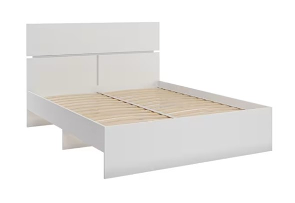 Кровать Агата М8, 160х200 белая в Перми - изображение
