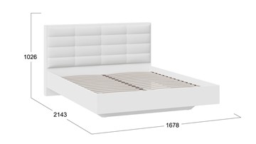 Кровать в спальню Агата тип 1 (Белый) в Березниках - предосмотр 2