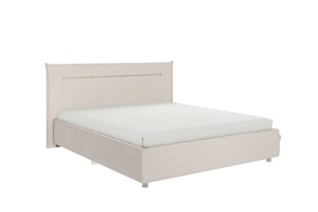 Двуспальная кровать Альба 1.6, крем (велюр) в Кунгуре