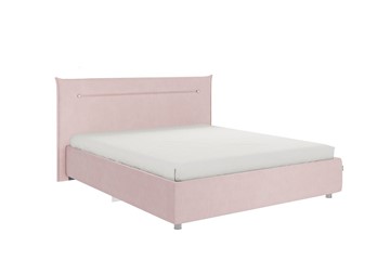 Кровать Альба 1.6, нежно-розовый (велюр) в Кунгуре