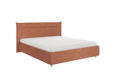 Кровать 2-спальная Альба 1.6, персик (велюр) в Перми - предосмотр