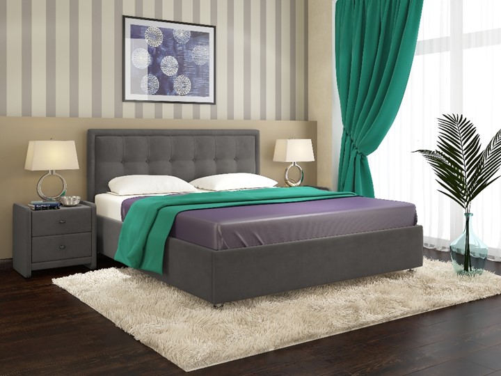 Двуспальная кровать Amelia размер 160*200 с основанием в Перми - изображение 6