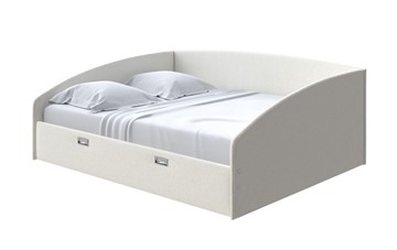 Кровать 2-спальная Bono 160х200, Искусственная шерсть (Лама Лён) в Березниках