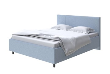 Кровать 2-спальная Como (Veda) 3 180х200, Велюр (Scandi Cotton 21 Китайский Голубой) в Березниках