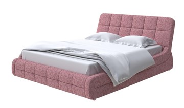 Кровать Corso-6 140x200, Рогожка (Levis 62 Розовый) в Перми