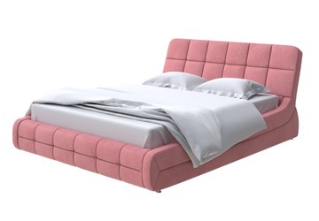 Кровать спальная Corso-6 140x200, Велюр (Ultra Ягодный сорбет) в Перми