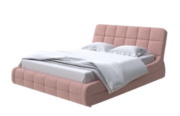 Спальная кровать Corso-6 160х200, Шенилл (Piano 10 Винтажный розовый) в Перми - предосмотр