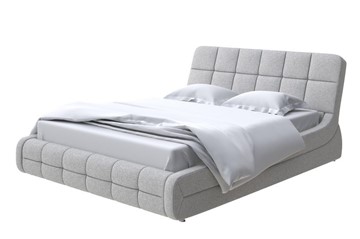 Кровать Corso-6 180х200, Искусственная шерсть (Лама Светло-серый) в Перми