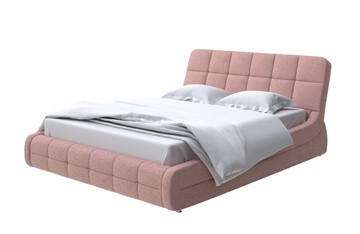Спальная кровать Corso-6 180х200, Шенилл (Piano 10 Винтажный розовый) в Перми