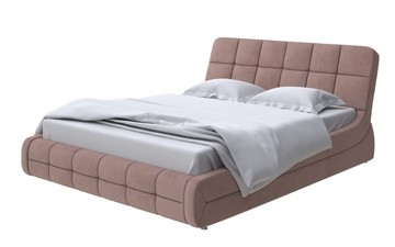 Кровать двуспальная Corso-6 180х200, Велюр (Ultra Горячий шоколад) в Перми