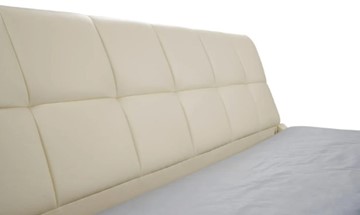 Двуспальная кровать Corso-6 200х200, Искусственная шерсть (Лама Лён) в Перми - предосмотр 1