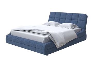 Спальная кровать Corso-6 200х200, Рогожка (Levis 78 Джинс) в Перми