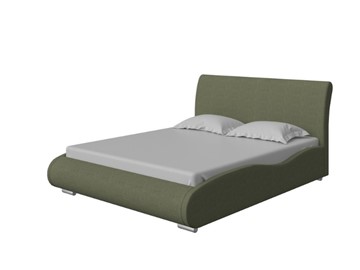Спальная кровать Corso-8 Lite 140x200, Искусственная шерсть (Лама Авокадо) в Перми