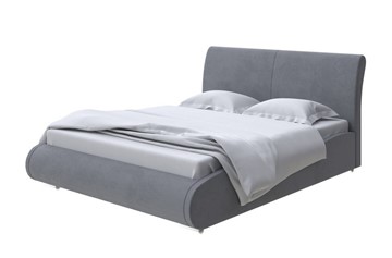 Кровать спальная Corso-8 Lite 160х200, Велюр (Ultra Мокрый асфальт) в Перми