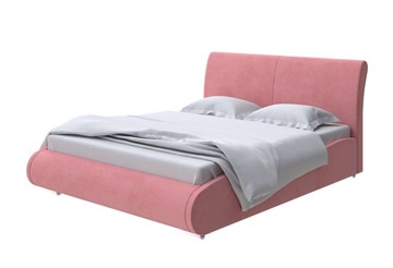 Двуспальная кровать Corso-8 Lite 160х200, Велюр (Ultra Ягодный сорбет) в Перми