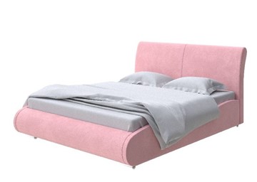Кровать в спальню Corso-8 Lite 180х200, Велюр (Casa Жемчужно-розовый) в Перми