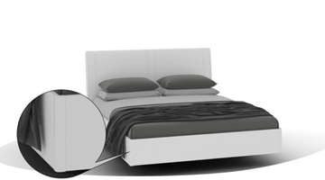 Кровать в спальню Domenica, Кр-06 (1600), без ГПМ в Перми - предосмотр 1