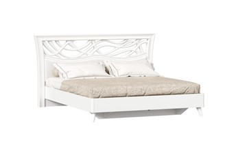 Спальная кровать Джулия 1800 с кроватным основанием, Белый в Березниках