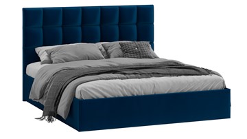 Кровать Эмбер тип 1 (Велюр Confetti Blue) в Перми