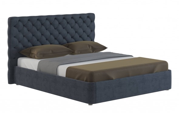 Спальная кровать Эстель размер 160*200 с основанием в Перми - изображение