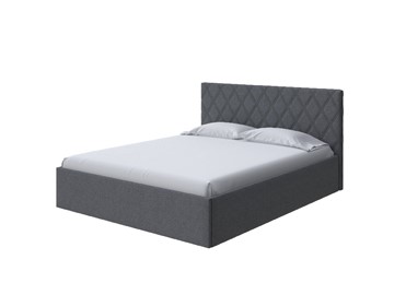 Спальная кровать Fresco Plus 180х200, Рогожка (Savana Grey (серый)) в Перми - предосмотр