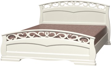 Кровать двуспальная Грация-1 (Белый Античный) 160х200 в Перми - предосмотр 1